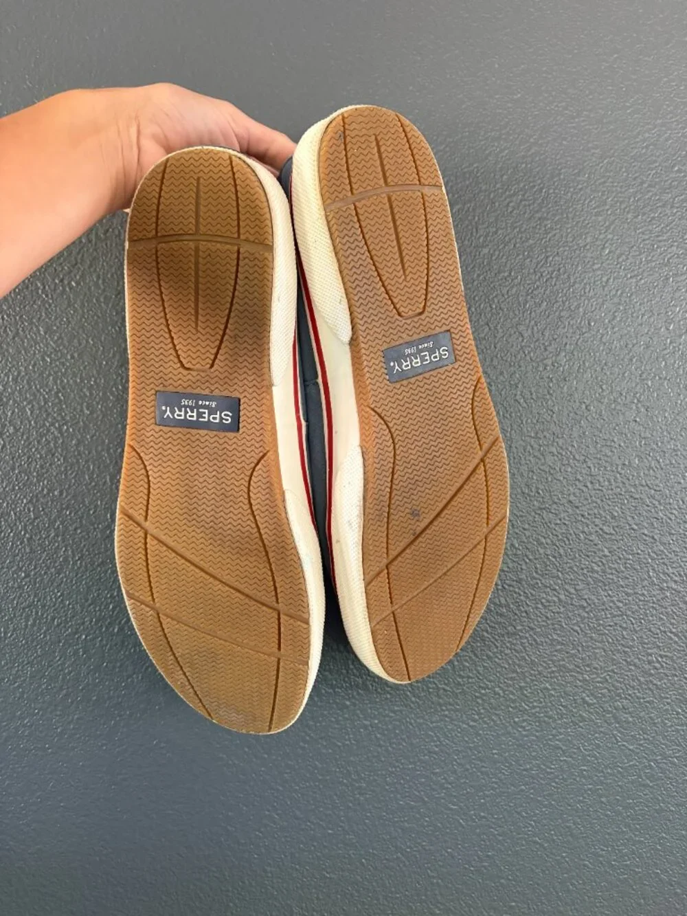Mens Sperry Bahama boat shoe